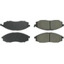Premium Ceramic Brake Pads with Shims and Hardware for 2000-2004 Nissan (Frontier, Xterra) 301.08300
