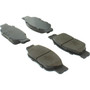 Premium Ceramic Brake Pads with Shims and Hardware for 2000-2006 Jaguar/Ford/Lincoln (S-Type, Thunderbird, LS) 301.08050