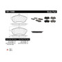 Premium Ceramic Brake Pads with Shims and Hardware for 2008-2016 Mercedes-Benz (C300, C280, C250, SLK250) 301.13400