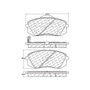 Premium Ceramic Brake Pads with Shims and Hardware for 2007-2015 Kia/Hyundai (Rondo, Sonata) 301.12950