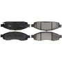 Premium Ceramic Brake Pads with Shims and Hardware for 2004-2007 Nissan/INFINITI (TITAN, QX56, Armada, Pathfinder Armada) 301.11830