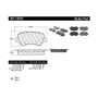 Premium Ceramic Brake Pads with Shims and Hardware for 2008-2018 Volvo/Land Rover (S80, XC70, V70, S60) 301.13070
