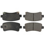 Premium Ceramic Brake Pads with Shims and Hardware for 2010-2011 Buick/Saab (LaCrosse, Regal, 9-5, Allure) 301.14300