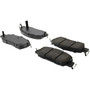 Premium Ceramic Brake Pads with Shims for 2016-2017 Honda (Accord) 301.18600