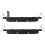 Premium Ceramic Brake Pads with Shims for 2016-2017 Honda (Accord) 301.18600