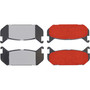 PQ PRO Disc Brake Pads with Hardware for 1993-2002 Ford/Mazda (Probe, MX-6, 626) 500.05840