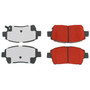 PQ PRO Disc Brake Pads with Hardware for 2000-2015 Toyota/Scion/FAW (Echo, MR2 Spyder, Prius, xA) 500.08220