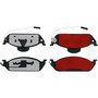 PQ PRO Disc Brake Pads with Hardware for 1998-2005 Mercedes-Benz (ML320, ML350, ML430) 500.07600