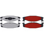 PQ PRO Disc Brake Pads with Hardware for 1994-2003 Ford (Bronco, E-150 Econoline, E-150, E-150 Club Wagon) 500.06320