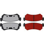 PQ PRO Disc Brake Pads with Hardware for 2004-2007 Suzuki/Chevrolet (Forenza, Reno, Optra) 500.10360