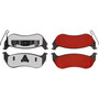 PQ PRO Disc Brake Pads with Hardware for 2003-2007 Jeep (Liberty, Wrangler, TJ) 500.09640