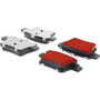 PQ PRO Disc Brake Pads with Hardware for 2005-2009 Ford/Mercury/Jaguar (Five Hundred, Freestyle, Montego, X-Type) 500.10710