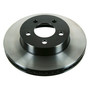 Front Disc Brake Rotor BD126012E - angled view