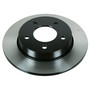 Rear Disc Brake Rotor BD126386E - angled view