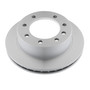 Premium Disc Brake Rotor BD125657PR - angled view