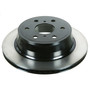 Rear Disc Brake Rotor BD126457E - angled view
