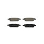 Essentials Rear Disc Brake Pad Set Ceramic EC1161 - angled view