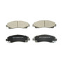 Essentials Front Disc Brake Pad Set Ceramic EC1102 - angled view