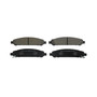 Essentials Front Disc Brake Pad Set Ceramic EC1401 - angled view