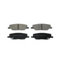 Essentials Front Disc Brake Pad Set Ceramic EC1811 - angled view
