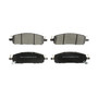 Essentials Front Disc Brake Pad Set Ceramic EC2413 - angled view