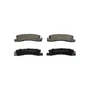 Essentials Rear Disc Brake Pad Set Ceramic EC325 - angled view