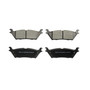 Essentials Rear Disc Brake Pad Set Ceramic EC1790A - angled view