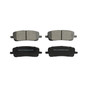 Essentials Front Disc Brake Pad Set Ceramic EC923 - angled view