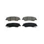 Essentials Front Disc Brake Pad Set Ceramic EC1593 - angled view