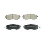 Essentials Front Disc Brake Pad Set Ceramic EC929A - angled view