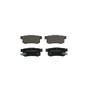 Essentials Rear Disc Brake Pad Set Ceramic EC537 - angled view