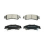 Essentials Rear Disc Brake Pad Set Ceramic EC792A - angled view