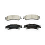 Essentials Rear Disc Brake Pad Set Ceramic EC792B - angled view