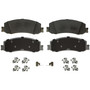 ThermoQuiet Front Disc Brake Pad Set Semi-Metallic MX1631A - top view