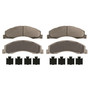 ThermoQuiet Front Disc Brake Pad Set Semi-Metallic MX1328 - top view