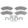ThermoQuiet Front Disc Brake Pad Set Semi-Metallic MX882 - angled view