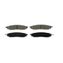 Essentials Front Disc Brake Pad Set Ceramic EC888A - angled view