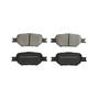 Essentials Front Disc Brake Pad Set Ceramic EC817 - angled view