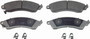 ThermoQuiet Front Disc Brake Pad Set Semi-Metallic MX412 - top view