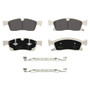Police Pursuit Vehicle Front Disc Brake Pad Set PPV1904 - angled view