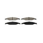 Essentials Front Disc Brake Pad Set Ceramic ES804 - angled view