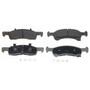 ThermoQuiet Front Disc Brake Pad Set Semi-Metallic MX934 - angled view