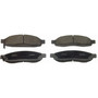 ThermoQuiet Front Disc Brake Pad Set Ceramic QC1063 - angled view