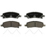 ThermoQuiet Rear Disc Brake Pad Set Ceramic QC1647 - top view