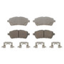 ThermoQuiet Front Disc Brake Pad Set Ceramic QC1454 - top view