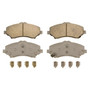 ThermoQuiet Front Disc Brake Pad Set Ceramic QC1327 - top view