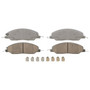 ThermoQuiet Front Disc Brake Pad Set Ceramic QC1464 - top view
