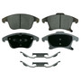 ThermoQuiet Front Disc Brake Pad Set Ceramic QC1653 - top view