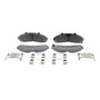 ThermoQuiet Front Disc Brake Pad Set Semi-Metallic MX652 - angled view