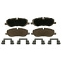 ThermoQuiet Front Disc Brake Pad Set Ceramic QC1098 - top view